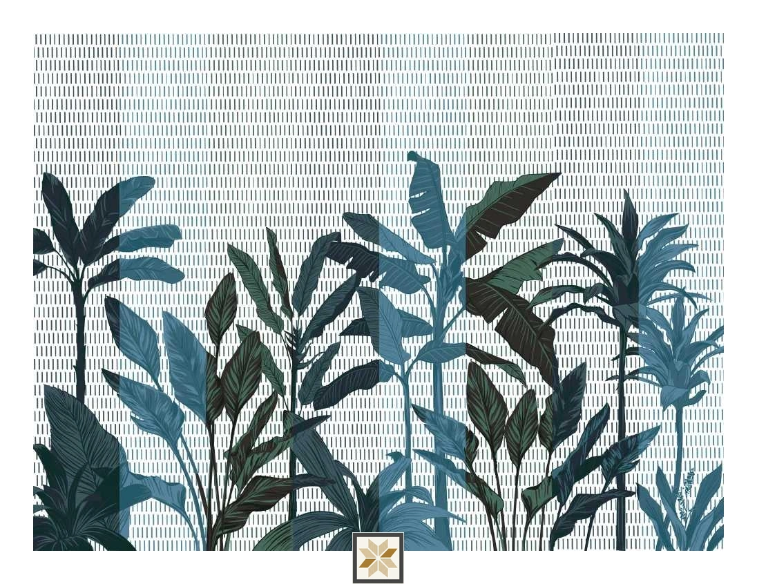 Multi Colour Flower Wallpaper (50 inches width) : WP-30763-D