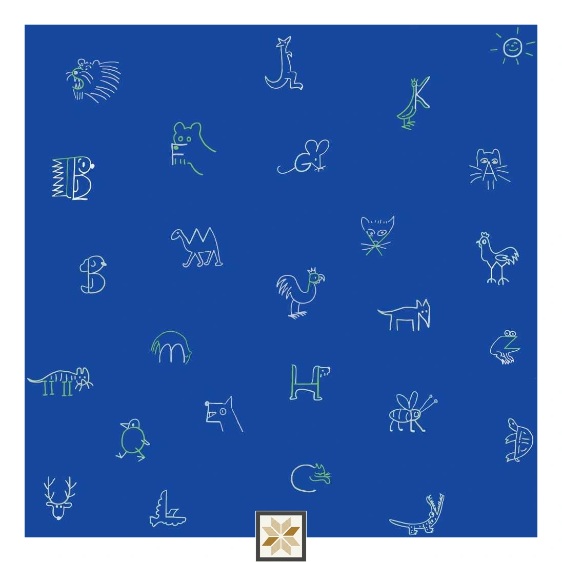 Multi Colour Pattern Wallpaper (50 inches width) : WP-29980-D