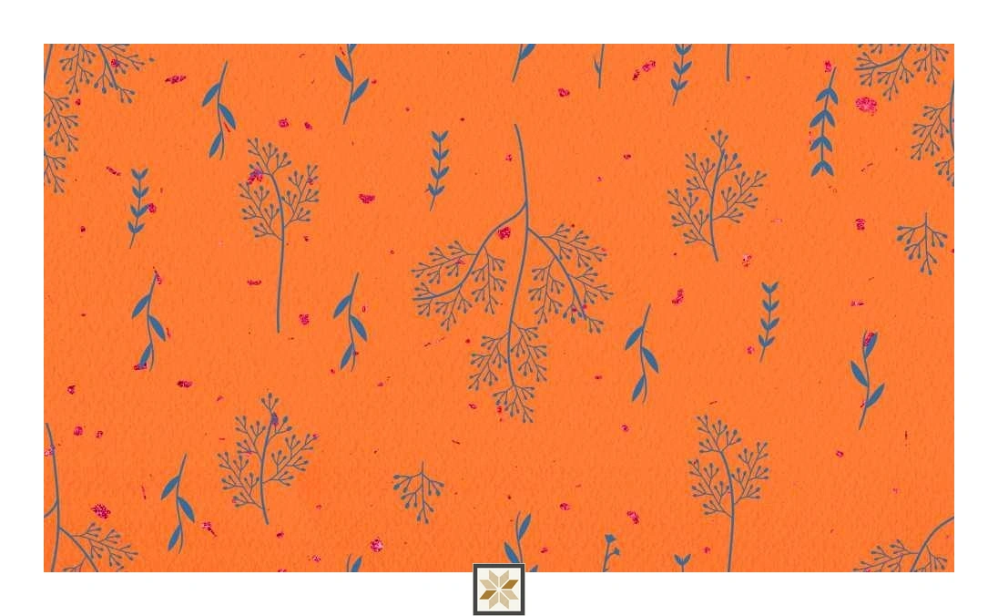 Multi Colour Flower Wallpaper (50 inches width) : WP-33088-D