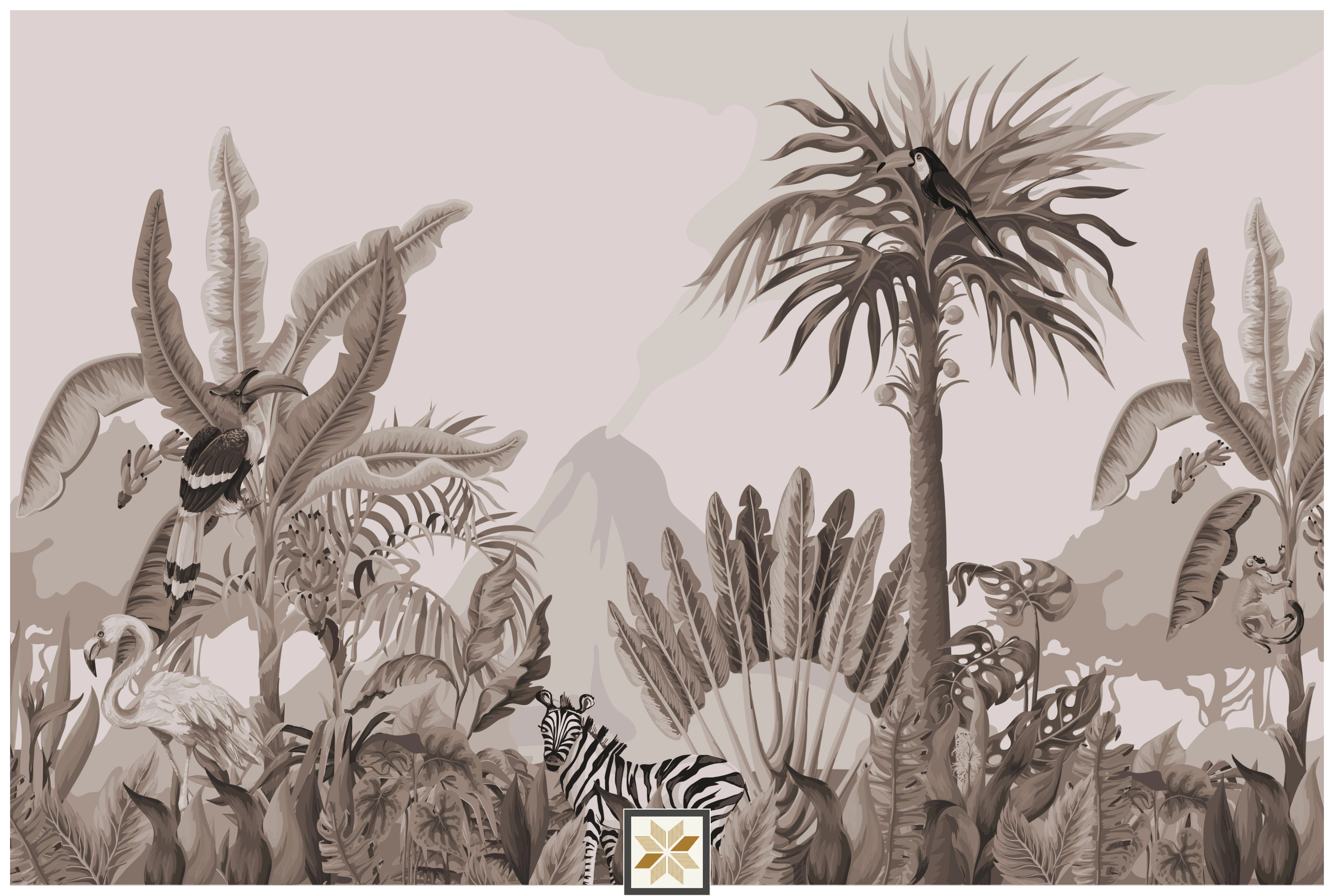 Green Nature Wallpaper (40 inches width) : WP-32460-B