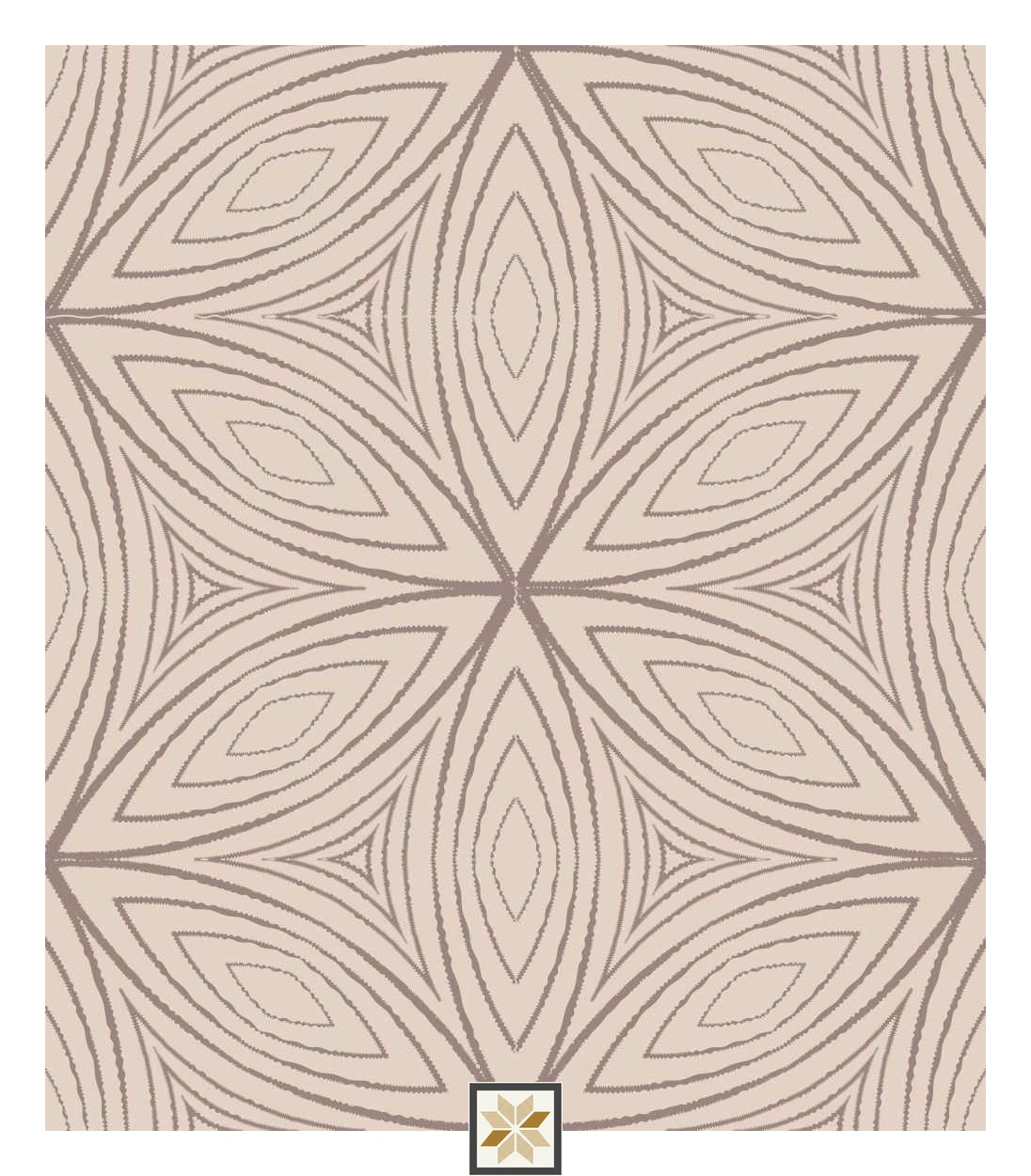 Multi Colour Pattern Wallpaper (40 inches width) : WP-30255-E