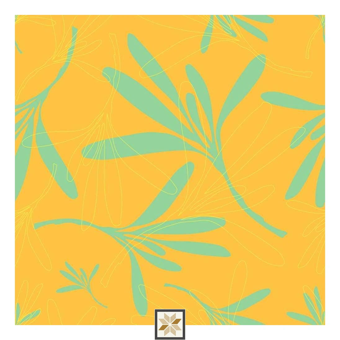 Multi Colour Flower Wallpaper (50 inches width) : WP-33148-D