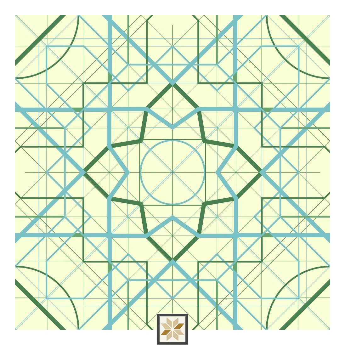 Multi Colour Shapes Wallpaper (52 inches width) : WP-32126-C