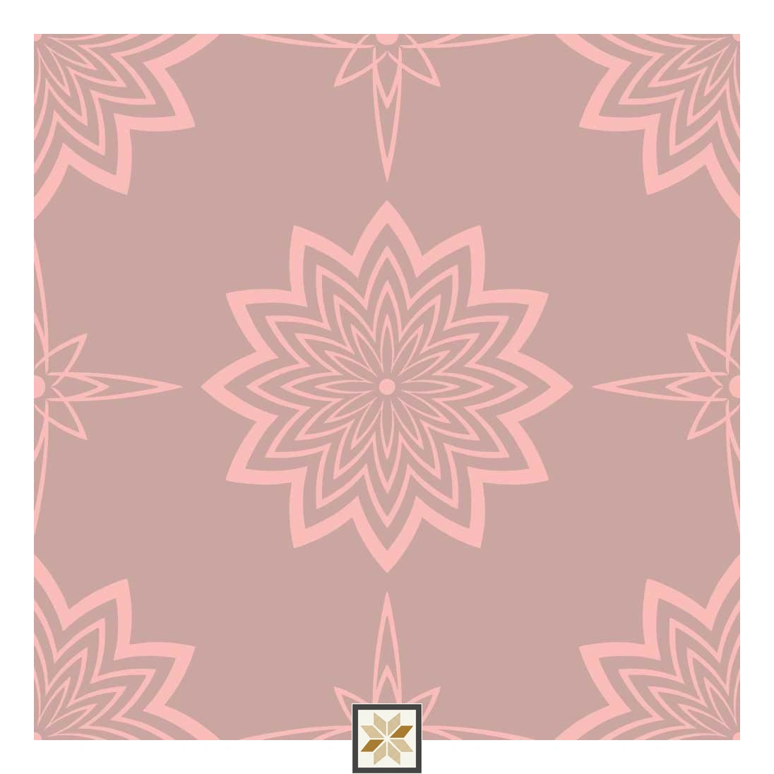 Multi Colour Pattern Wallpaper (40 inches width) : WP-31326-B