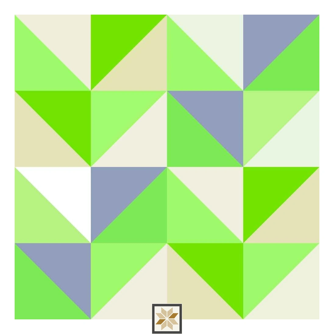 Multi Colour Shapes Wallpaper (40 inches width) : WP-31817-B