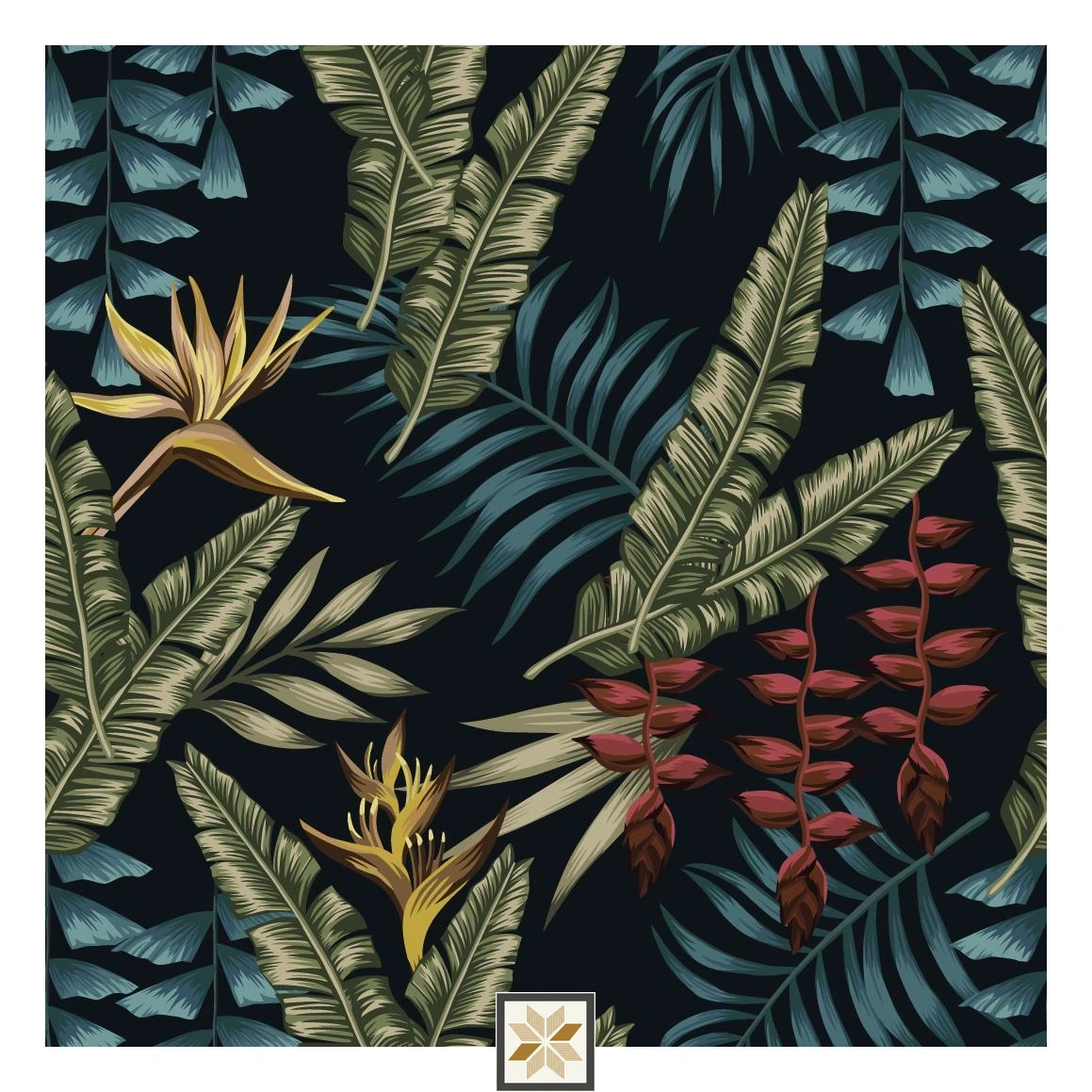 Green Nature Wallpaper (50 inches width) : WP-31293-D