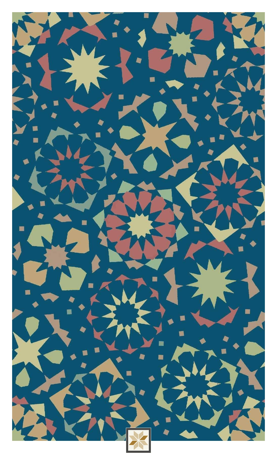 Multi Colour Textured Wallpaper (52 inches width) : WP-33264-C