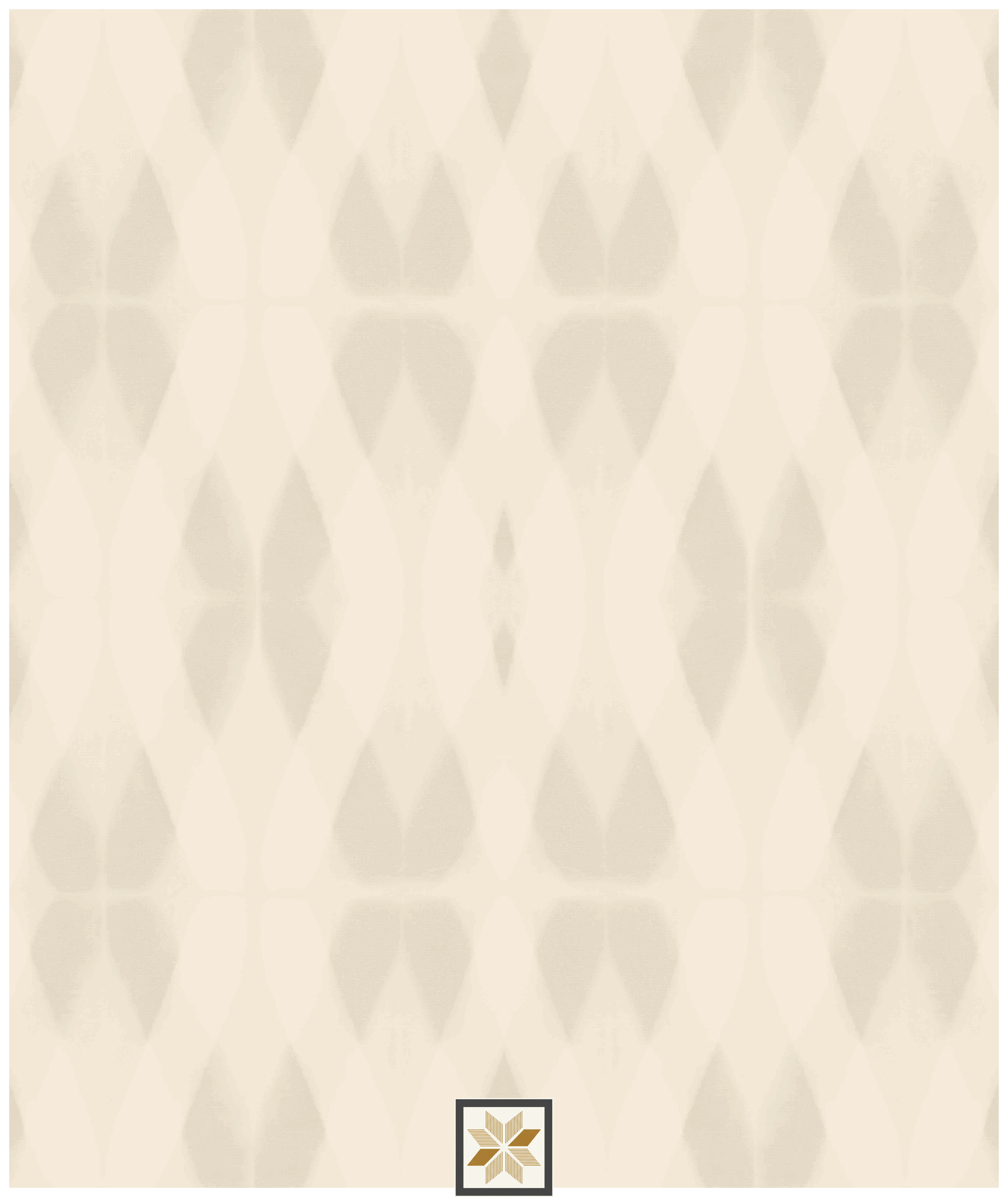 Brown Flower Subtle Wallpaper (52 inches width) : WP-30523-C