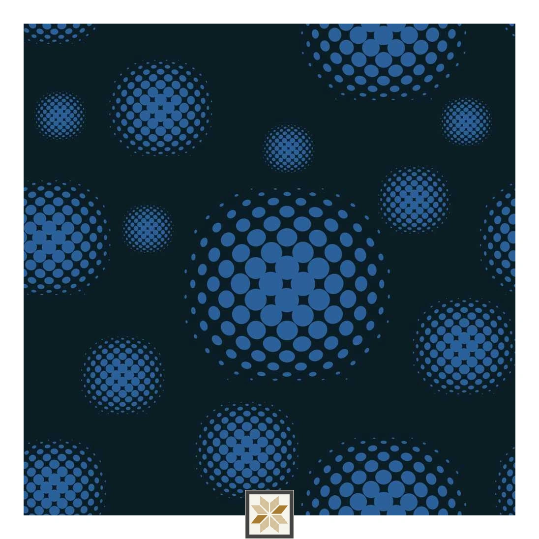 Multi Colour Pattern Wallpaper (40 inches width) : WP-33154-B