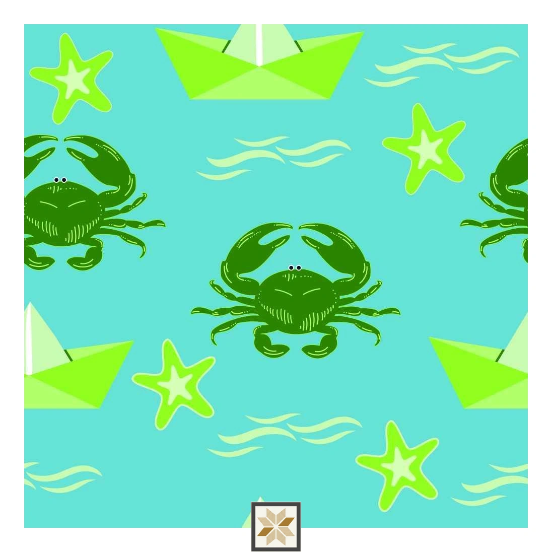 Multi Colour Wildlife Wallpaper (52 inches width) : WP-32297-C