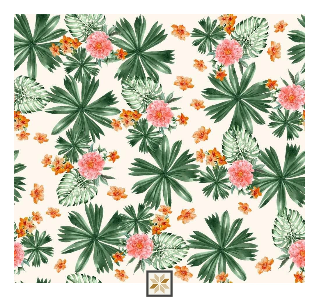 Multi Colour Flower Wallpaper (40 inches width) : WP-33217-E