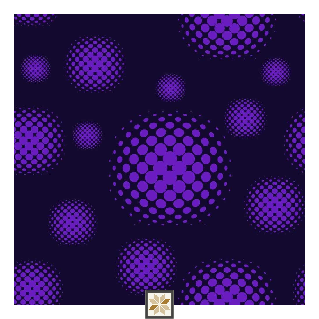 Multi Colour Pattern Wallpaper (40 inches width) : WP-32151-B