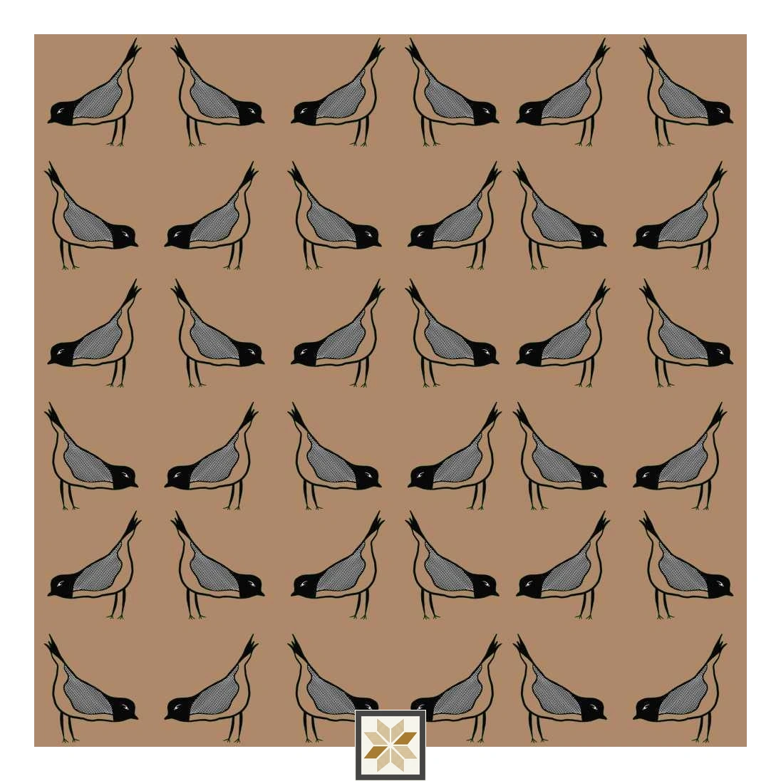 Multi Colour Wildlife Wallpaper (52 inches width) : WP-31438-C