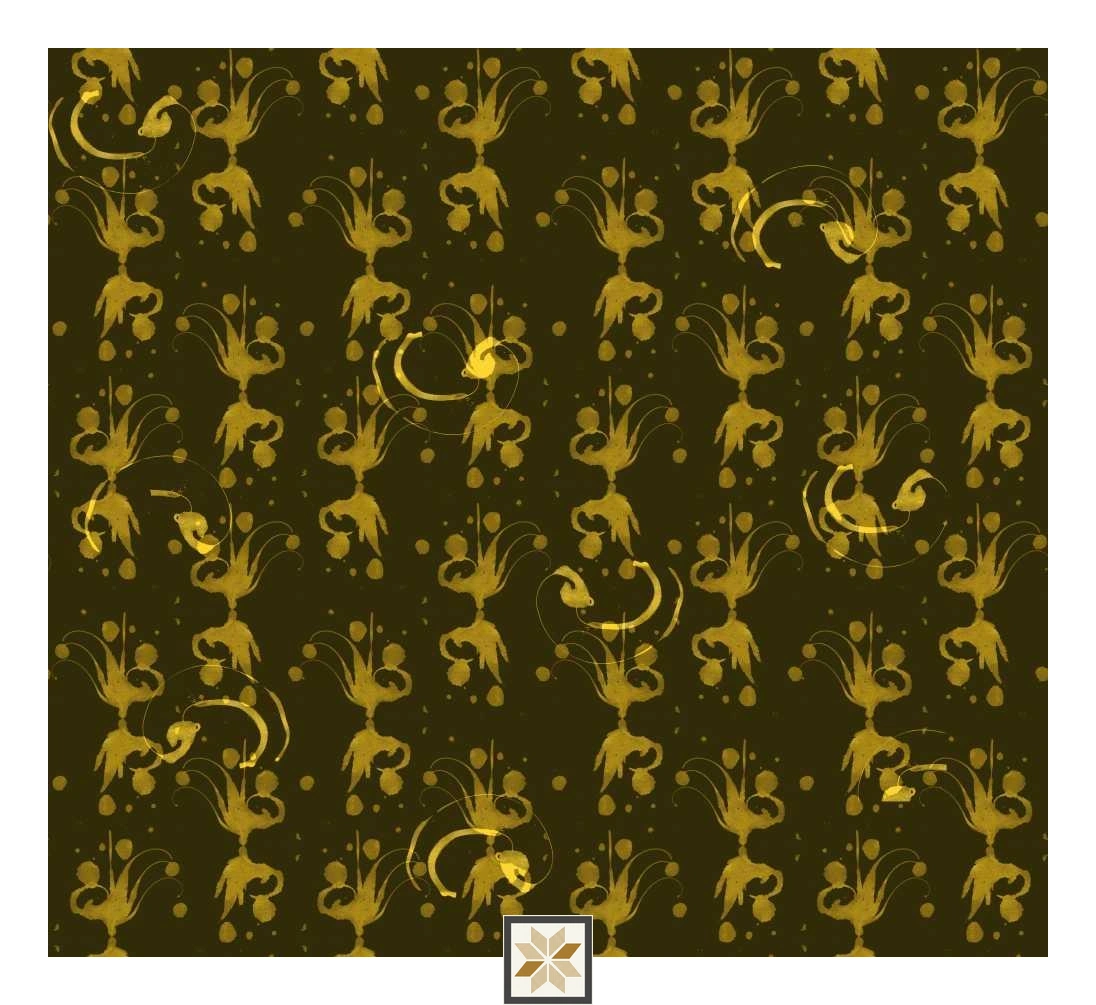 Multi Colour Pattern Wallpaper (40 inches width) : WP-32240-E