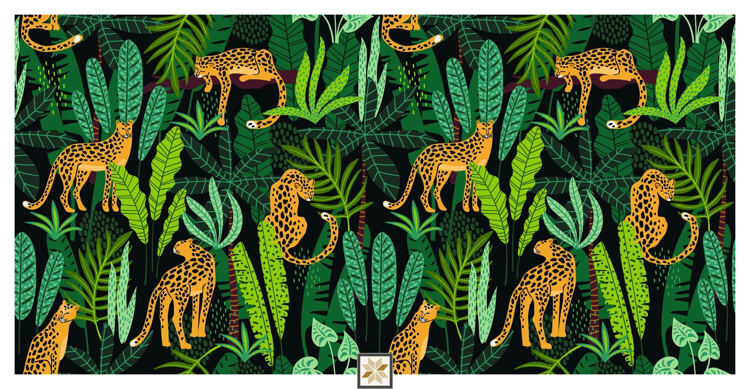 Green Nature Wallpaper (52 inches width) : WP-31464-C