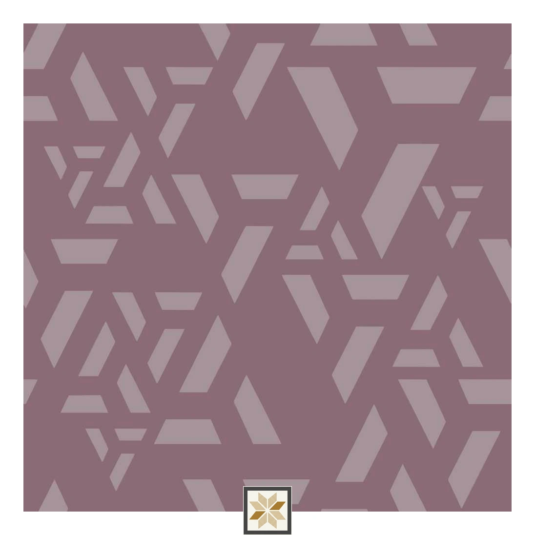 Multi Colour Pattern Wallpaper (40 inches width) : WP-32712-B