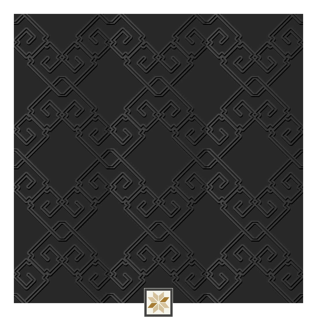 Multi Colour Pattern Wallpaper (40 inches width) : WP-31057-B