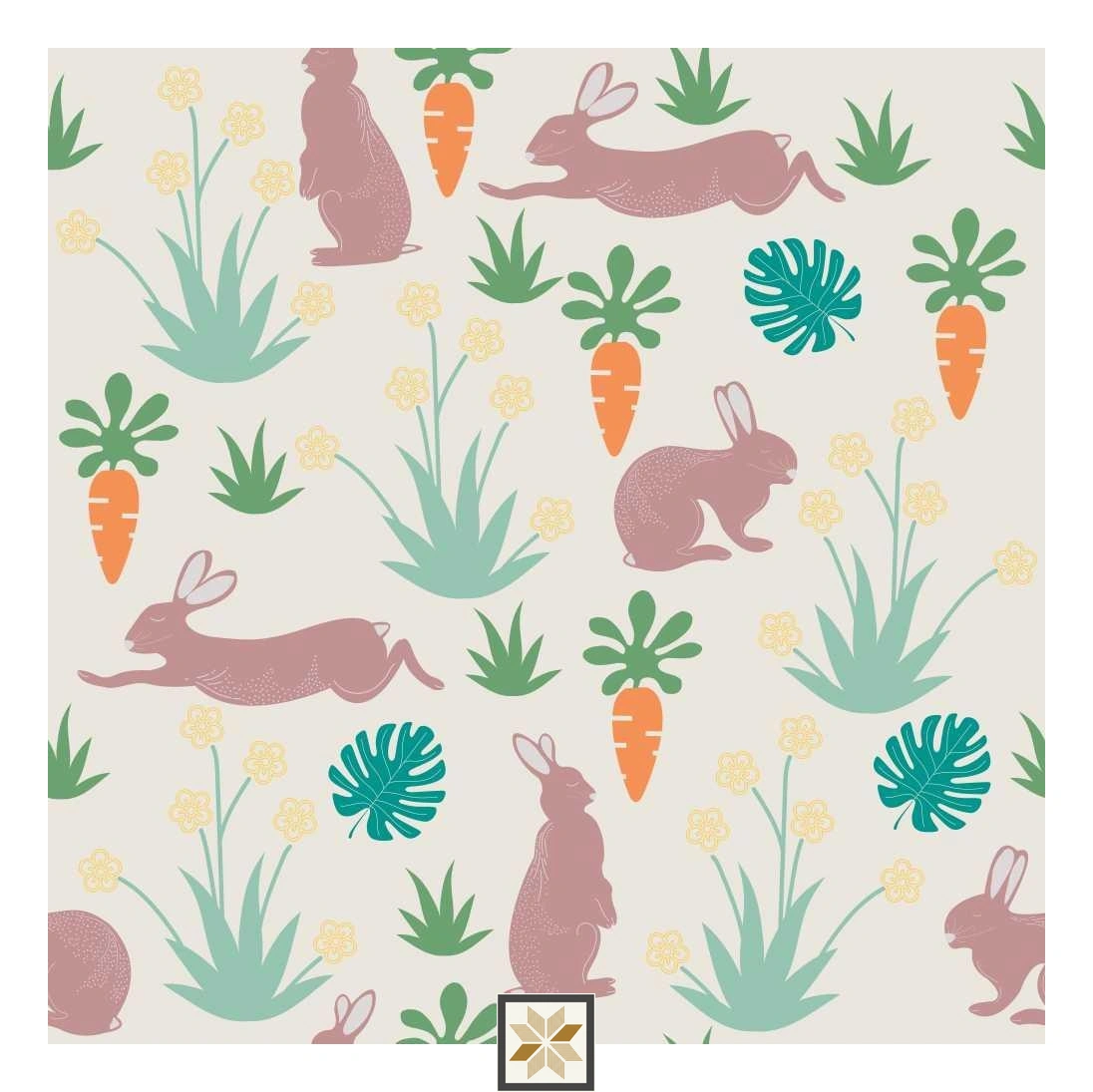 Multi Colour Wildlife Wallpaper (52 inches width) : WP-33089-C