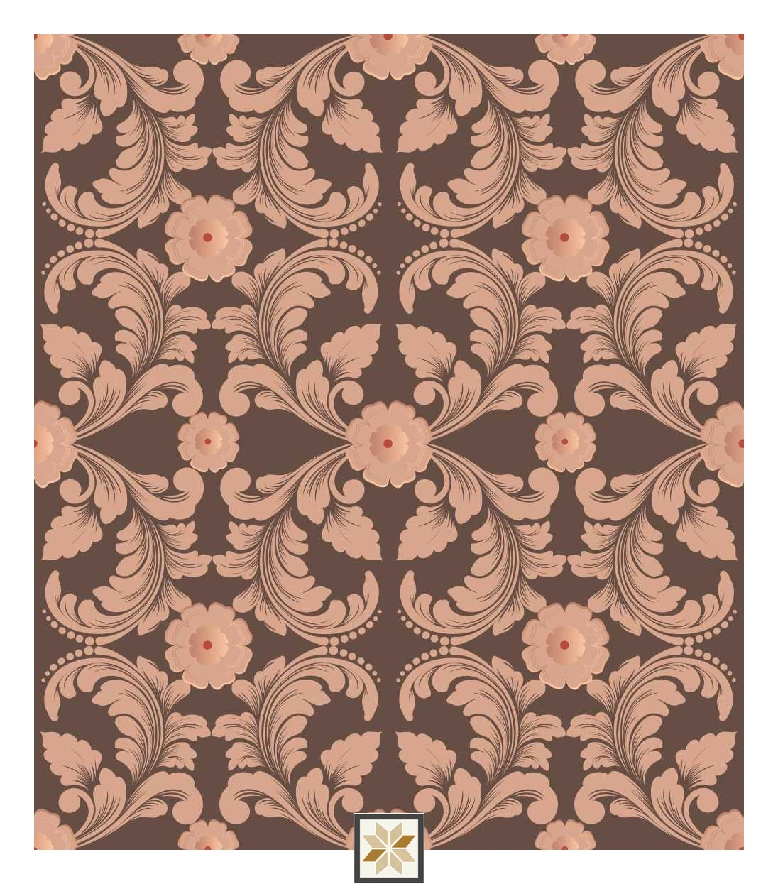 Multi Colour Pattern Wallpaper (52 inches width) : WP-31453-C