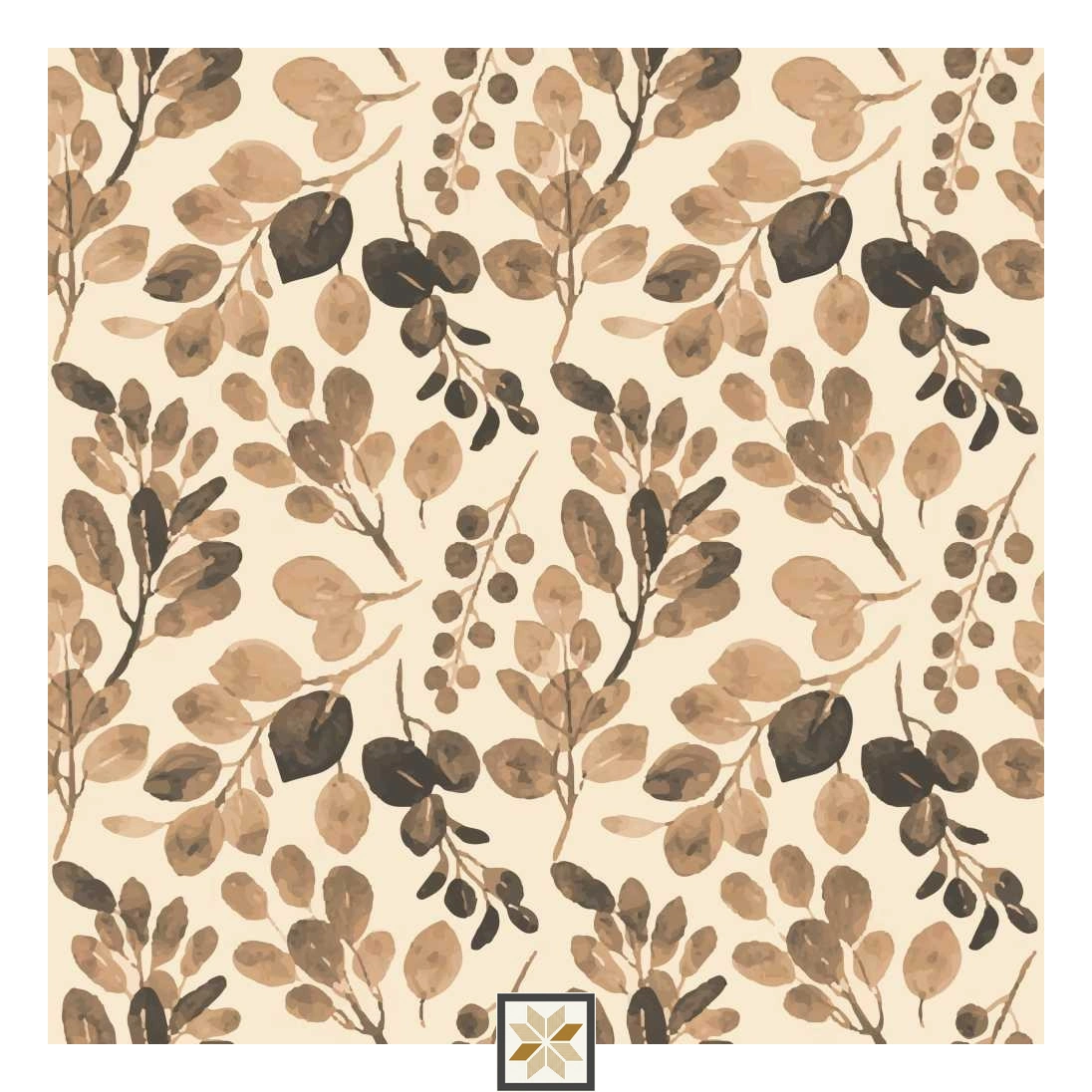 Multi Colour Flower Wallpaper (40 inches width) : WP-32946-B