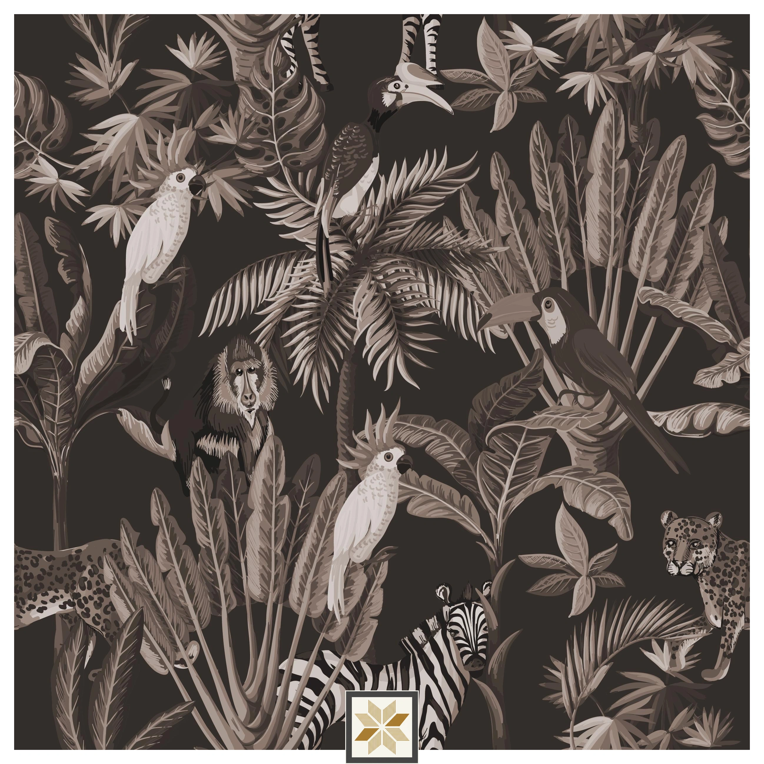 Green Nature Wallpaper (52 inches width) : WP-31706-C