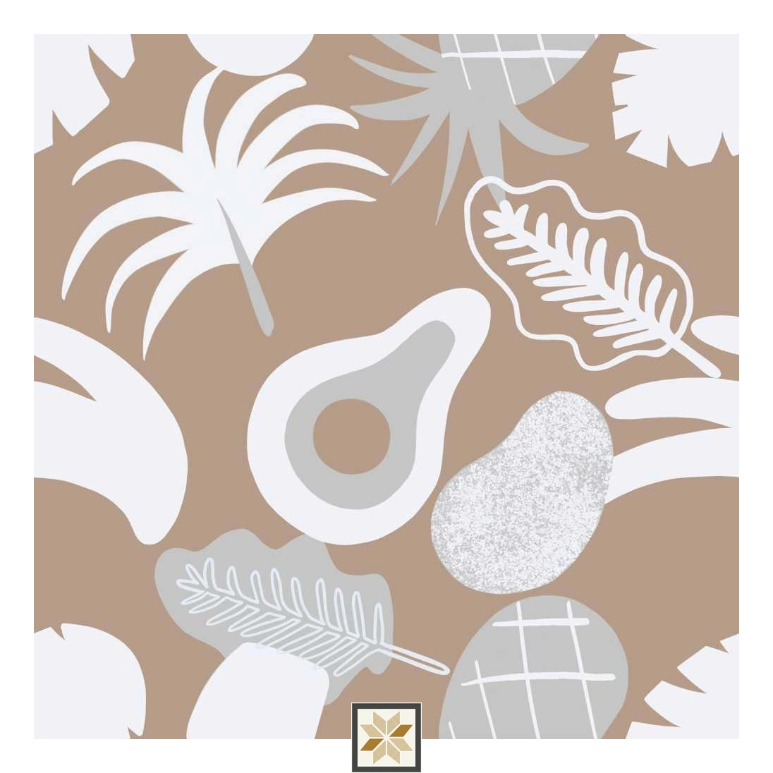 Multi Colour Flower Wallpaper (40 inches width) : WP-31408-B