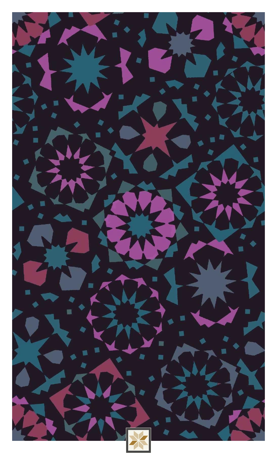 Multi Colour Textured Wallpaper (52 inches width) : WP-33025-C