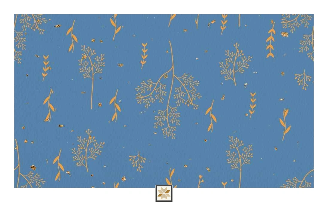 Multi Colour Flower Wallpaper (40 inches width) : WP-33293-B