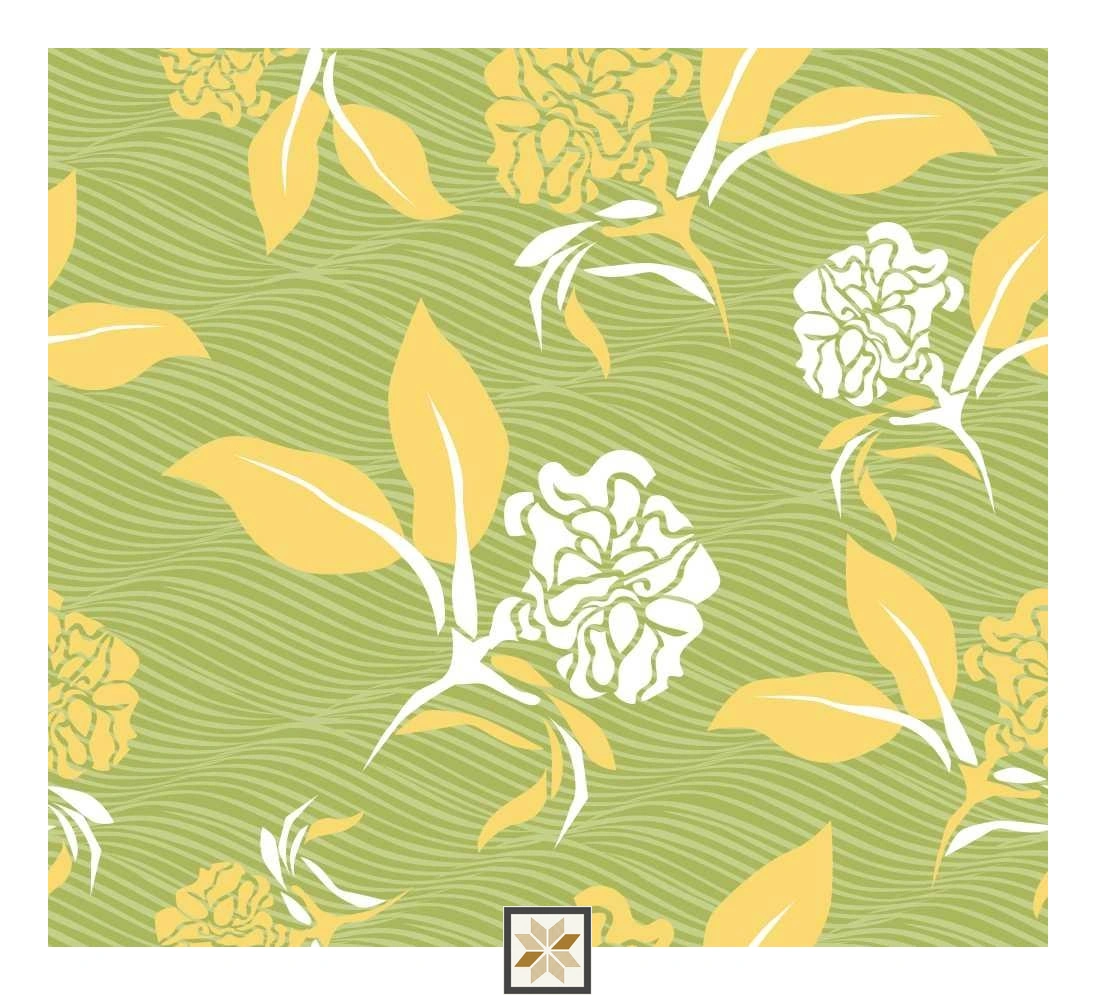 Multi Colour Flower Wallpaper (50 inches width) : WP-33253-D