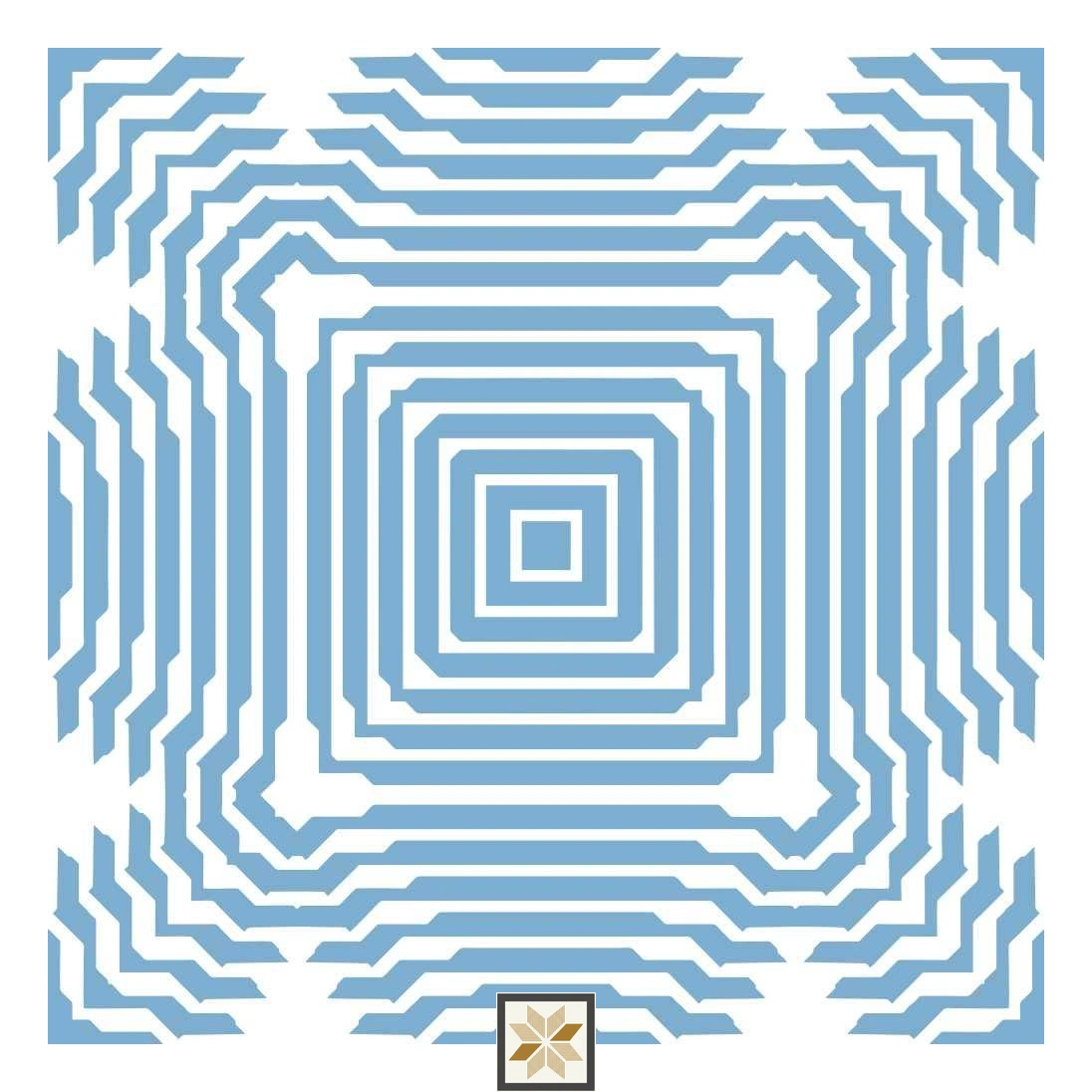 Multi Colour Abstract Wallpaper (52 inches width) : WP-31587-C