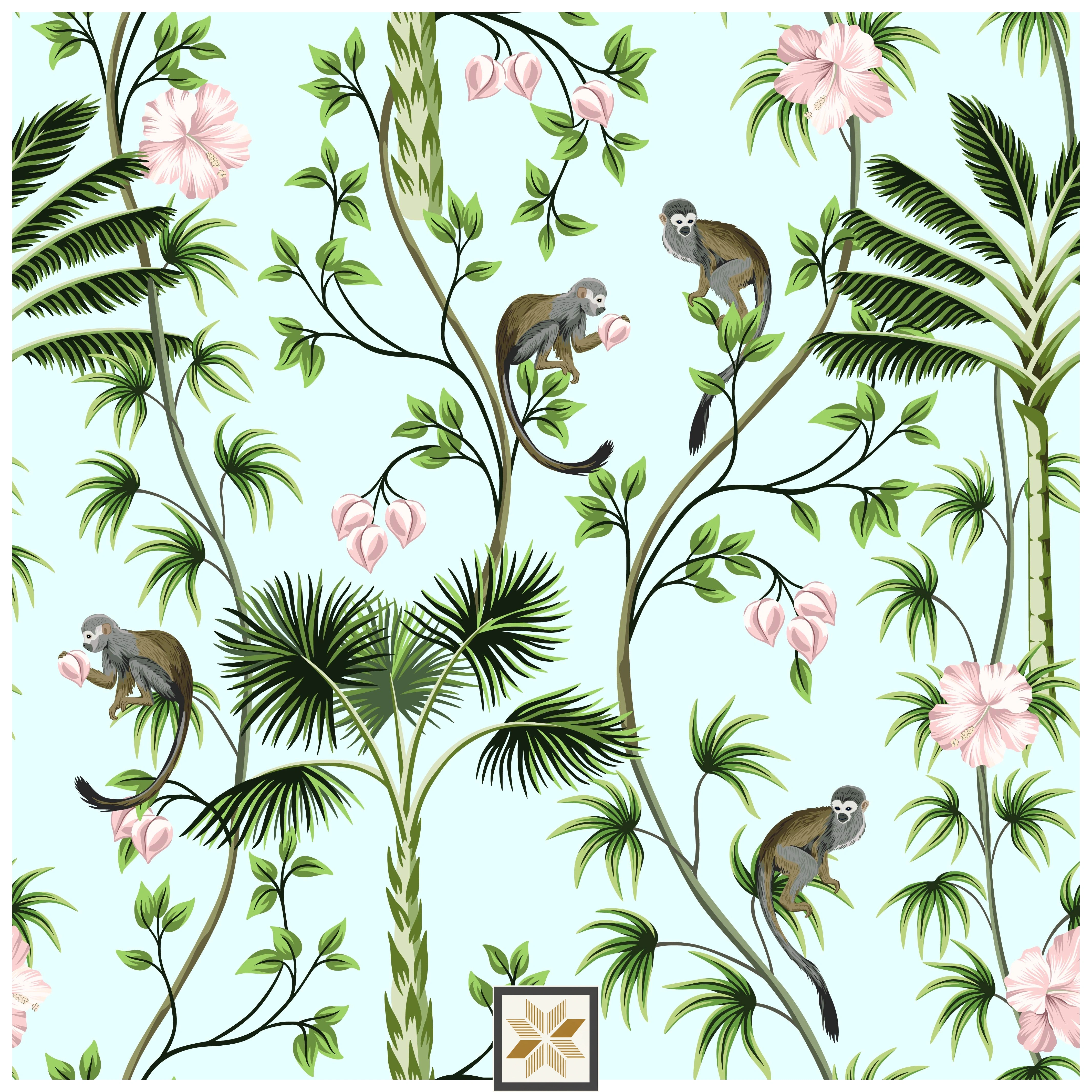 Green Nature Wallpaper (52 inches width) : WP-31939-C