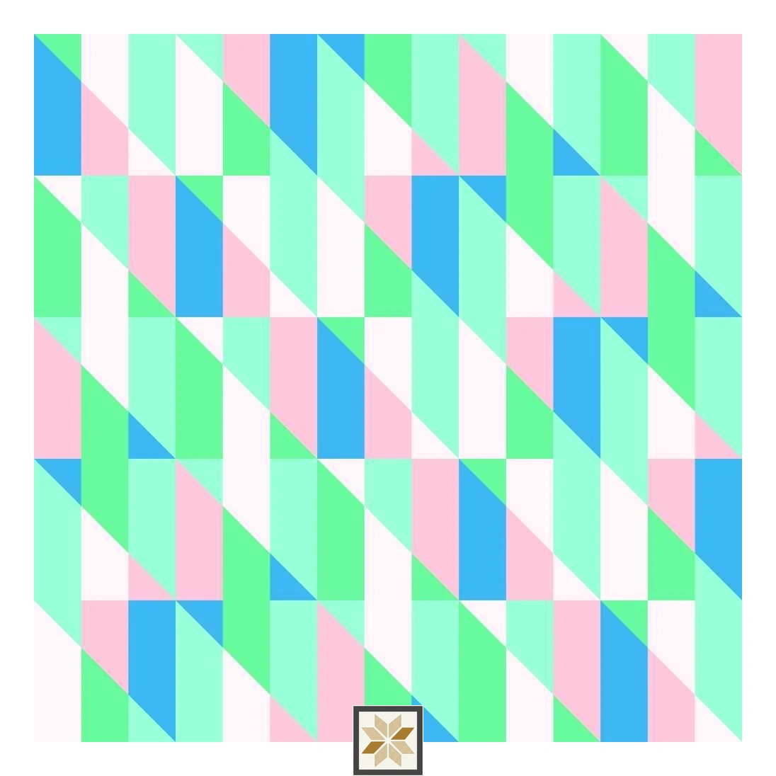 Multi Colour Abstract Wallpaper (52 inches width) : WP-32464-C