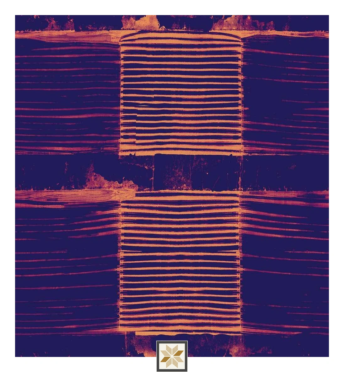 Multi Colour Pattern Wallpaper (40 inches width) : WP-32810-E