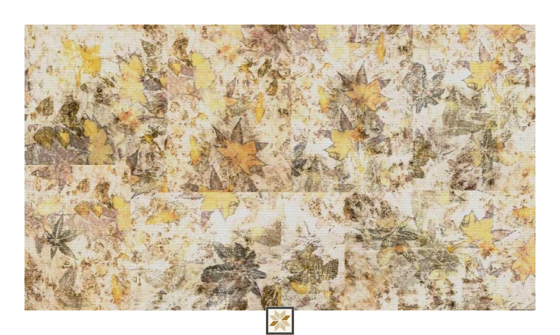 Multi Colour Flower Wallpaper (40 inches width) : WP-32811-B