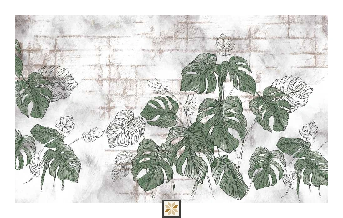 Multi Colour Flower Wallpaper (40 inches width) : WP-32491-B