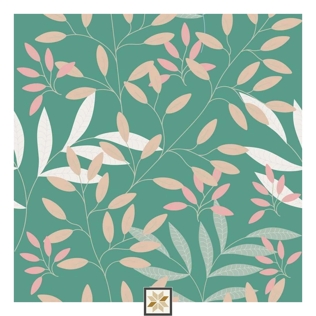 Multi Colour Flower Wallpaper (50 inches width) : WP-32231-D