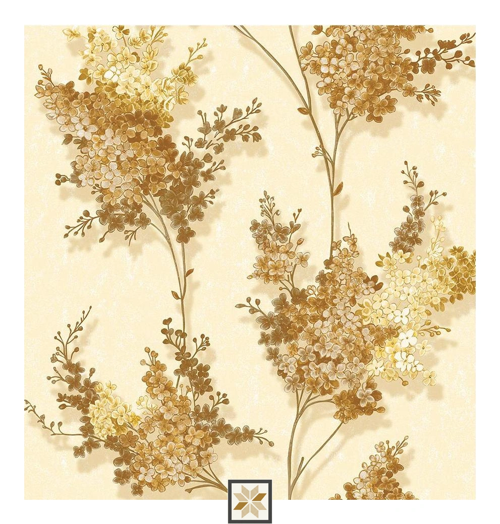 Yellow Flower Wallpaper (530 inches width) : WP-32255