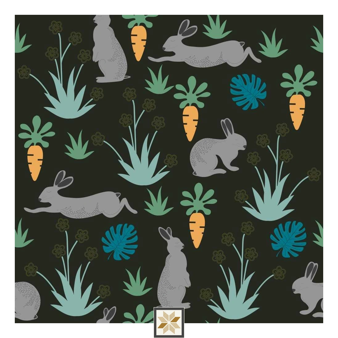 Multi Colour Wildlife Wallpaper (52 inches width) : WP-32665-C