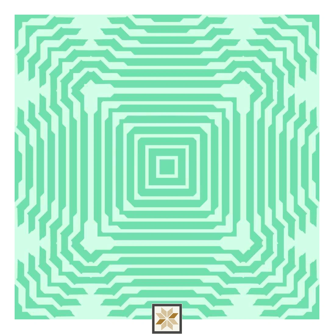 Multi Colour Abstract Wallpaper (52 inches width) : WP-33455-C