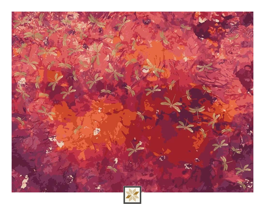 Multi Colour Flower Wallpaper (40 inches width) : WP-33479-E