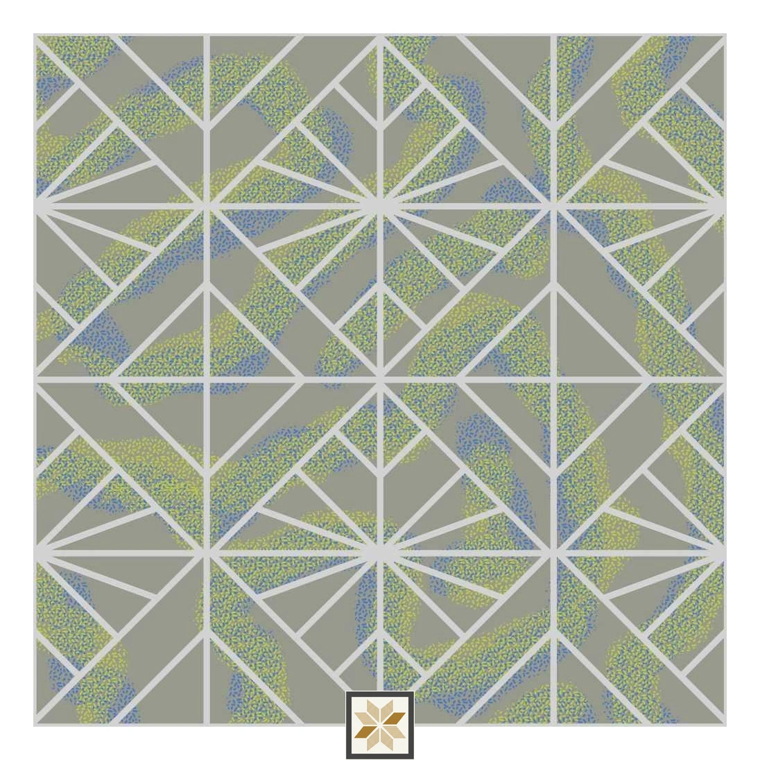 Multi Colour Shapes Wallpaper (40 inches width) : WP-33026-E