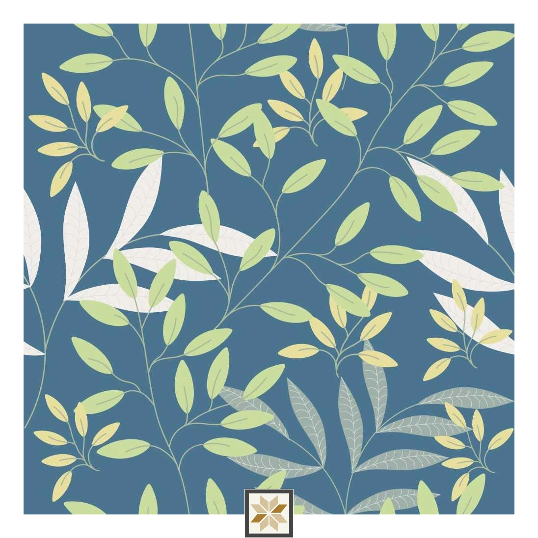 Multi Colour Flower Wallpaper (40 inches width) : WP-32581-B