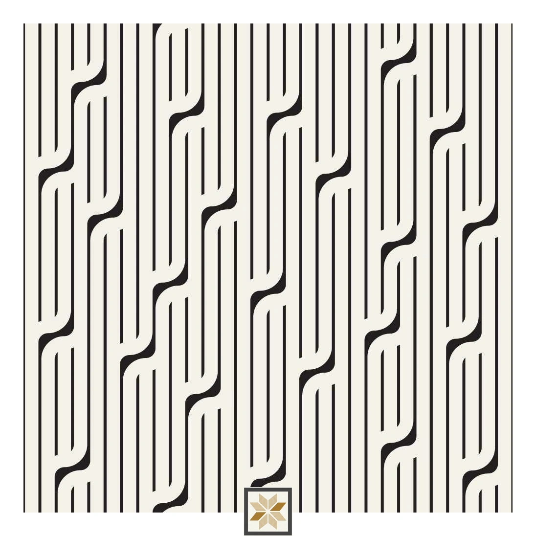 Multi Colour Pattern Wallpaper (40 inches width) : WP-32603-E