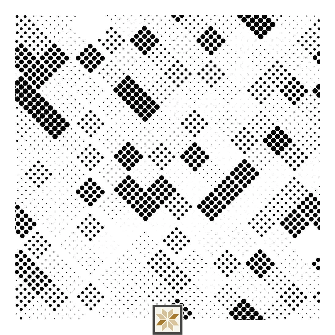 Multi Colour Pattern Wallpaper (40 inches width) : WP-32617-B