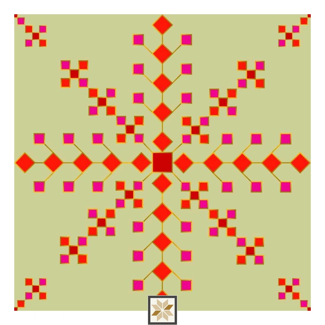 Multi Colour Pattern Wallpaper (52 inches width) : WP-32825-C