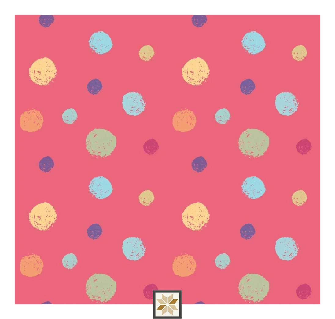 Multi Colour Pattern Wallpaper (40 inches width) : WP-32760-E