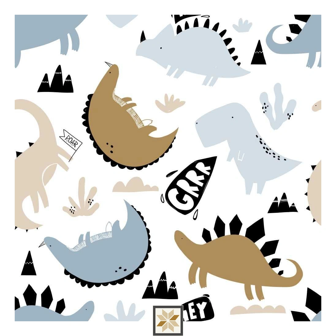 Multi Colour Wildlife Wallpaper (40 inches width) : WP-32789-E