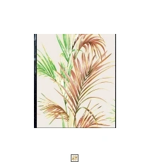 Multi Colour Flower PVC(Vinyl) Wallpaper (529 inches width) : WP-33559-E