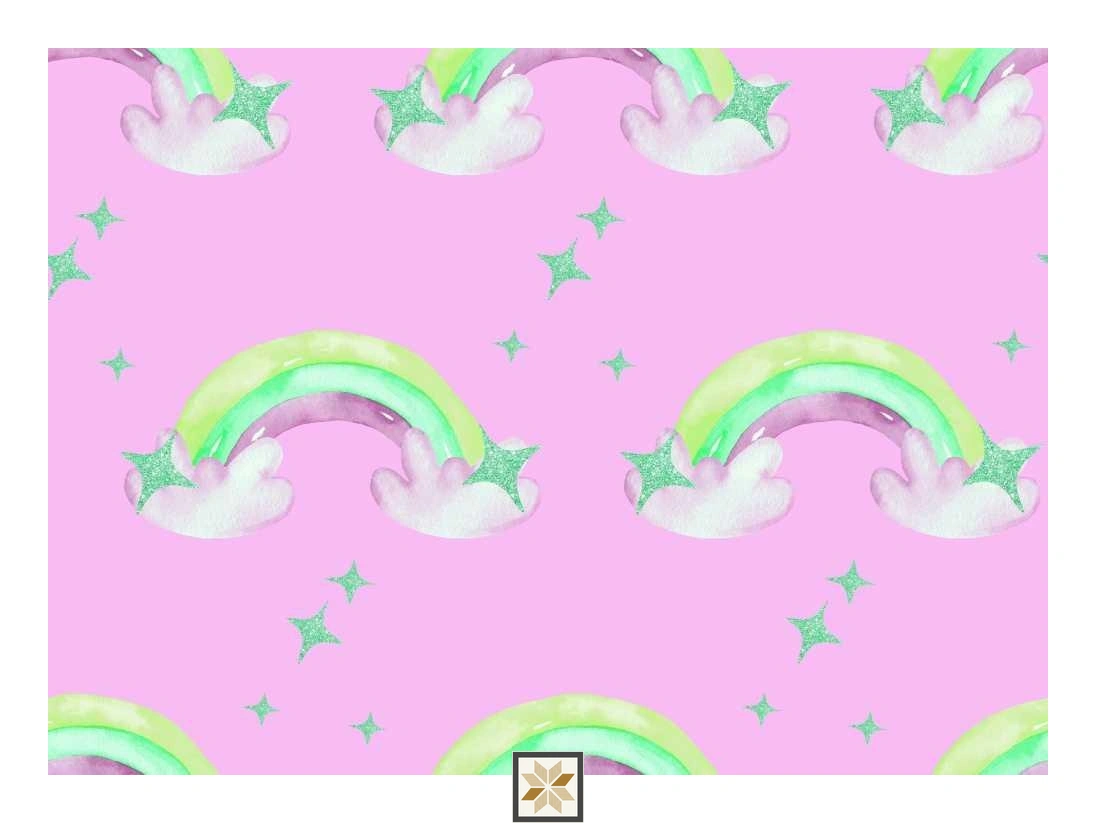 Multi Colour Pattern Wallpaper (40 inches width) : WP-33147-E