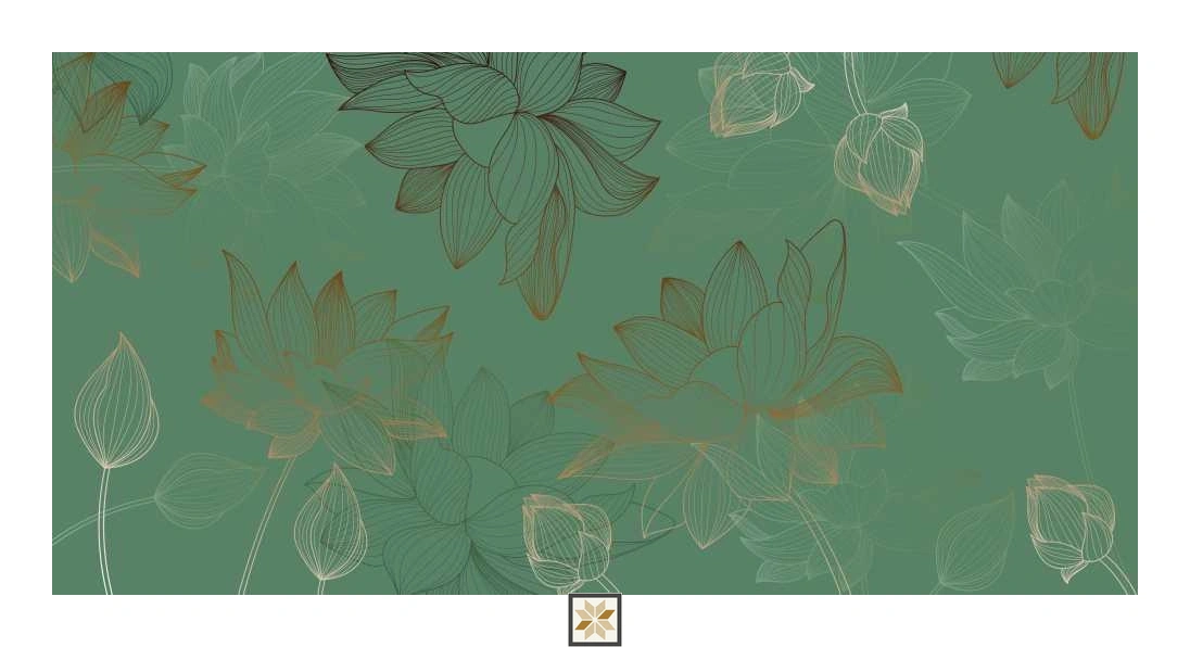 Multi Colour Flower Wallpaper (40 inches width) : WP-33006-B